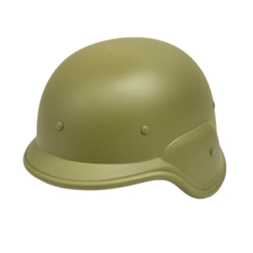 US Military Fritz-Type M88 Helmet with Warmer, Camouflage, for Airsoft (Size 10, Khaki (without Cover))