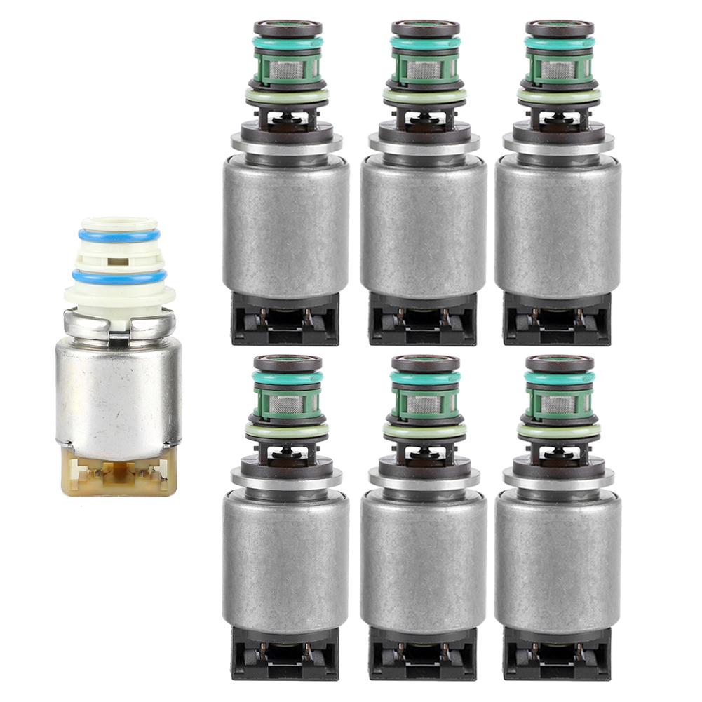 7pcs Transmission Valve Body Solenoid 6R60 6R80 Fit for Ford