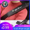 For Alfa Romeo 2Pcs Car Seat Belt Cover Shoulder Pad Auto Accessories For Alfa Romeo Giulia Stelvio Giulietta 156 159 147 Mito T
