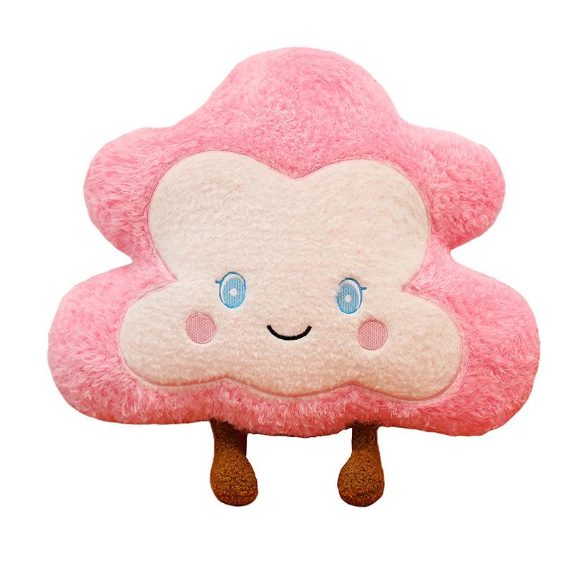 New Ins Style Cartoon Cloud Pillow for Girls Sleeping On Bed with Pillow for Living Room Sofa Children's Room Decoration Ornaments