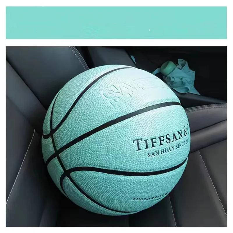 

Размер 6/7 Баскетбол Юношеский Для зала ПУ Прочный Тренировочный мяч Девушки Баскетбольная площадка Соревнование Высокая эластичность Противоскользящий Баскетбол