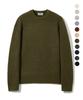 COSTUME O’CLOCK Hacci Round Heavy Knit Pullover 11 Color Cooskt066 (B Type)