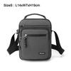 Men Casual Small Handbag Waterproof Nylon Crossbody Bags 12inch Men's Business Office Messenger Bag Shoulder Flap Bag XA33C