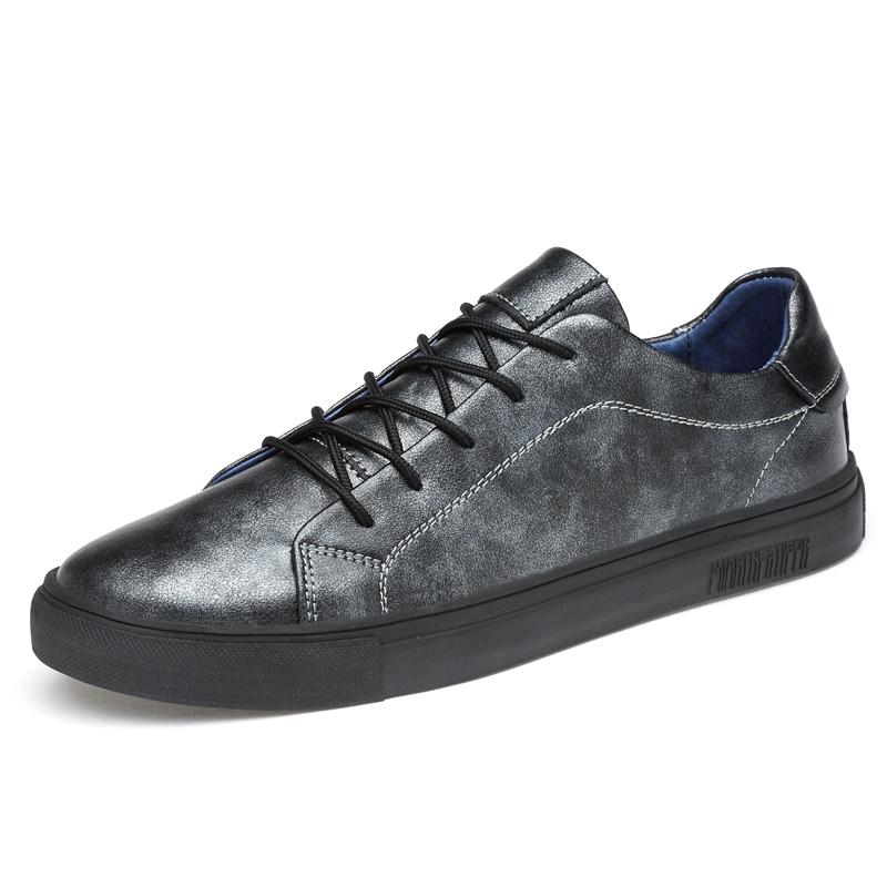 Hot Selling Men's Cotton Genuine Leather Shoes Autumn Winter Outdoor Sports Shoes Lace Up Men's Business Shoes Low Top Shoes