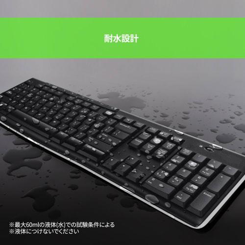 Logitech Wireless Keyboard K275 Wireless Keyboard Wireless Thin Numeric Keypad USB Connection Unifying Windows