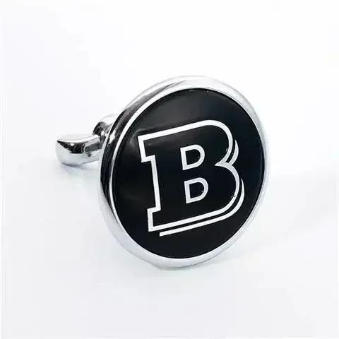 ESU5 45mm Car Front Emblem Badge Modified Bonnet Chrome Hood Cover for Mercedes Benz AMG W203 W204 C E S Class W210 W211 W220