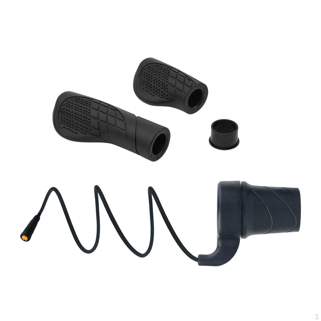 1 Set 20X Bike Half Twist Throttle Controller for Electric Bicycle Scooter