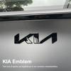 2 Pièces Emblème Capot Avant Coffre Arrière Autocollants Logo KIA K9 Sportage Niro K5 Carnival EV6 EV9 EV3 K8 Stinger