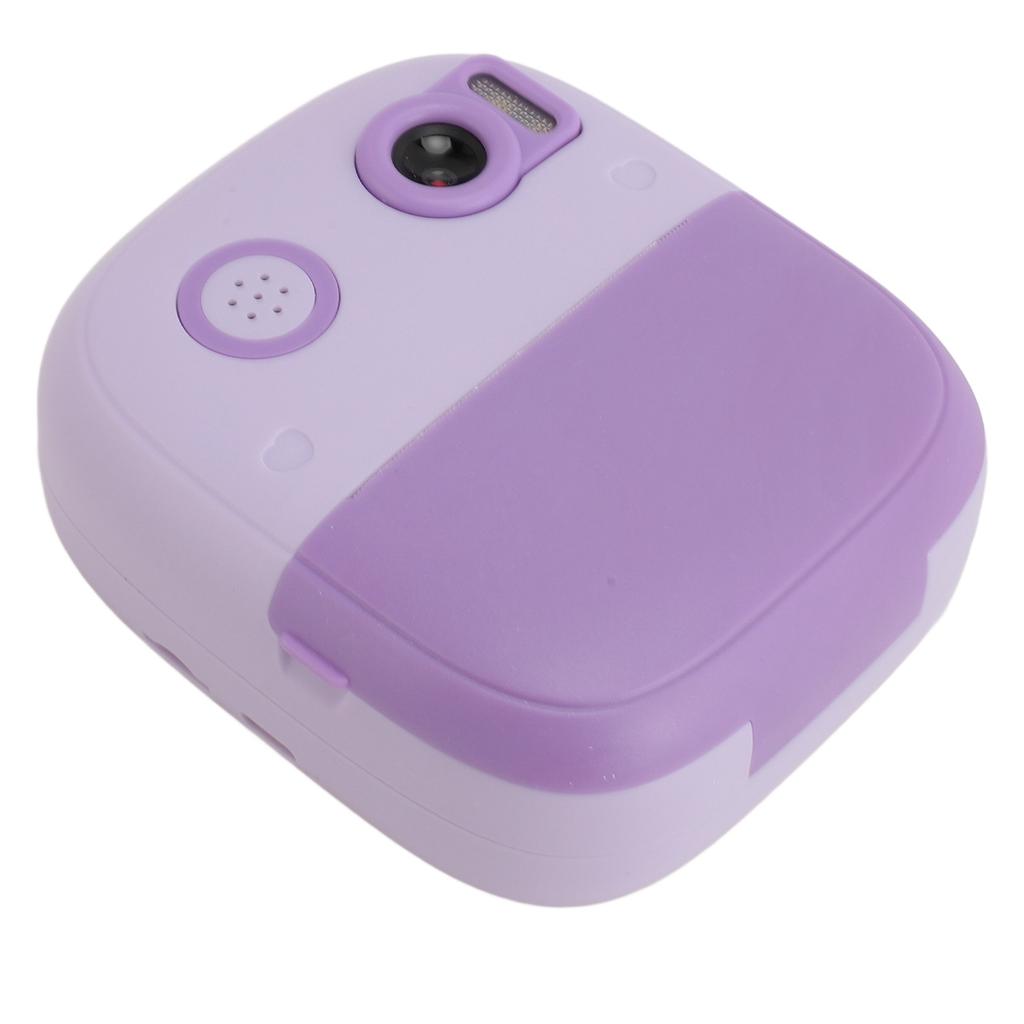 Instant Print Camera for Kids 2.4 Inch IPS HD Screen 1080P Dual Lens 8X Digital Zoom Autofocus