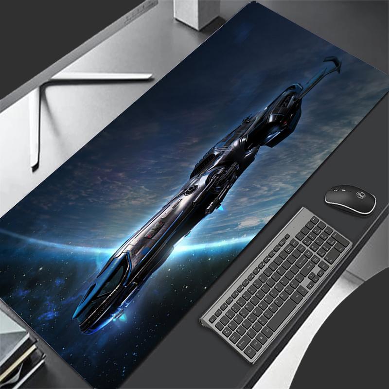 Tappetino per Mouse Star Citizen XXL x Tappetini Antiscivolo in Gomma per Tastiera da Gioco Tappetino da Scrivania Mousepad per Computer e Ufficio Anime Gamer