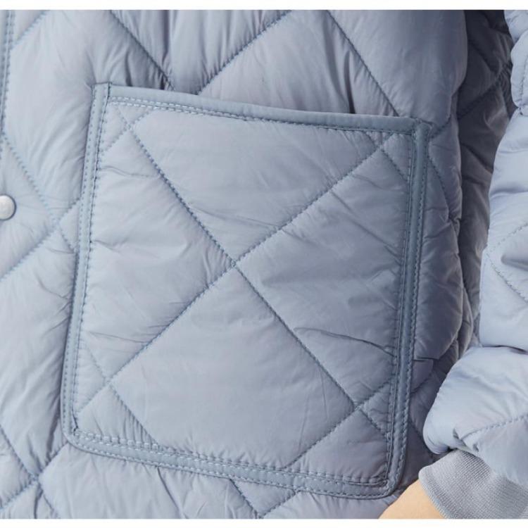 Fashionable Plus Size Women Winter Jacket Warm Thickened Versatile Lightweight Long Sleeve Comfortable Elegant