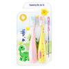 Japanese Cute Dinosaur Toothbrush for Kids, Ages 3-12, Soft Bristles, Gum Protection, Small Long Head