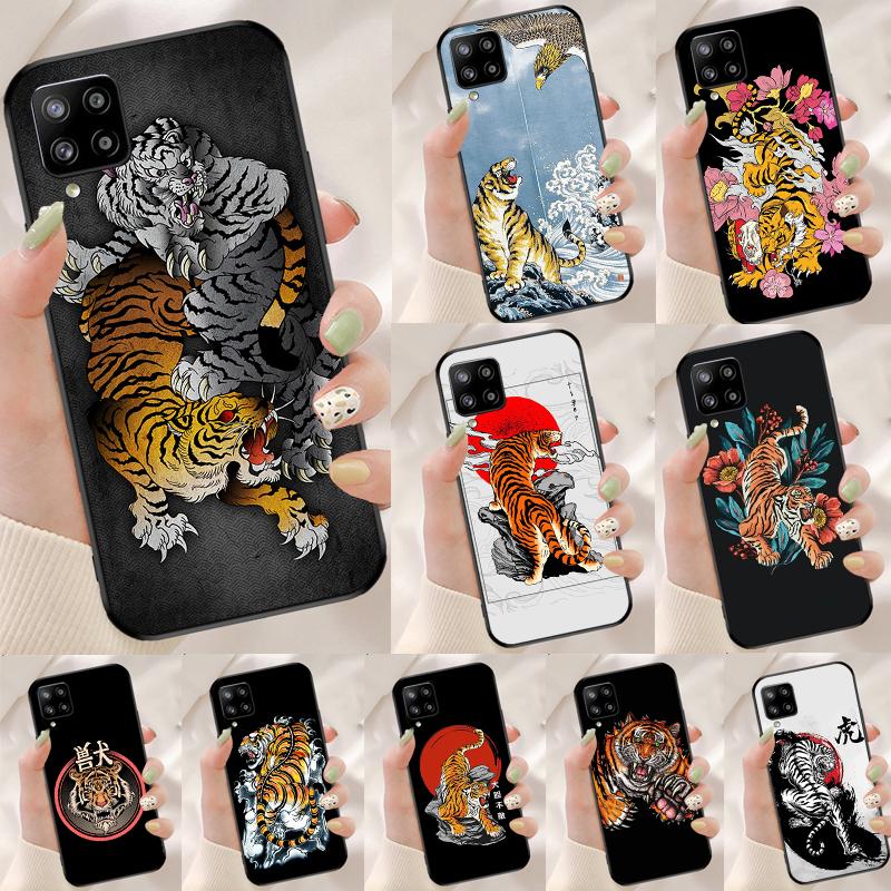 Fashion Animal Tiger Art For Samsung Galaxy A15 A55 A53 A33 A35 A22 A32 A52 A54 A34 A14 A56 A36 A26 A16 A05 A06 Case