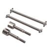 Rear Drive Shaft Solid Axle RC Stainless Steel Rear Axle Drive Shaft Suitable for Remote Control Enthusiasts