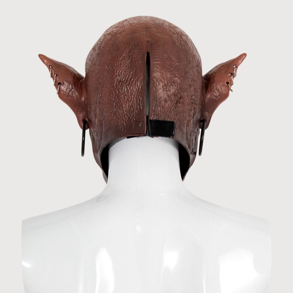 Strašidelná Hororová Maska Ručně Malovaná Maska Ducha Líčení Kostým Kostýmová Maska Halloweenská Párty