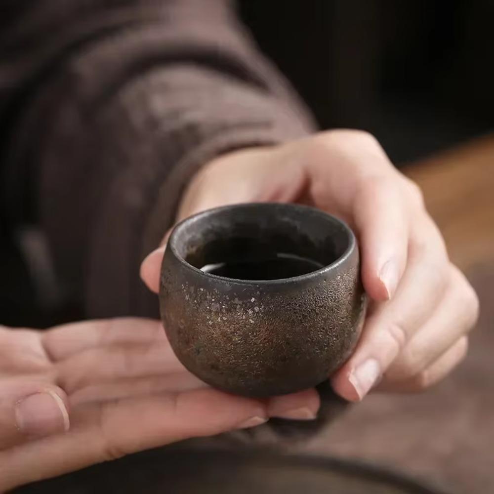 Japanese Stoneware Tea Cup 80ml Coffee Mug Kung Fu Tea Set Master Cup  Afternoon Tea