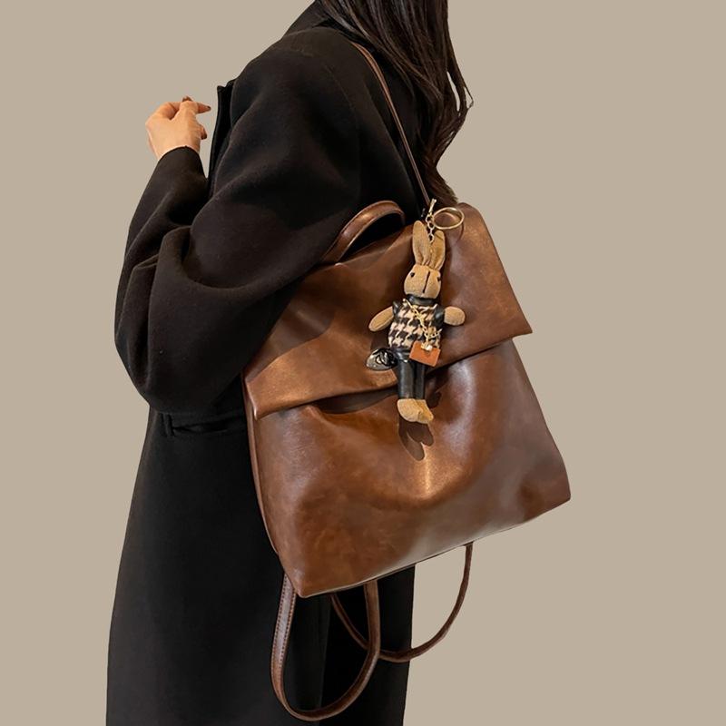 Rucksack Damenrucksack Student Rucksack Schultasche Vintage Große Kapazität Mode Reisetasche Gepäck