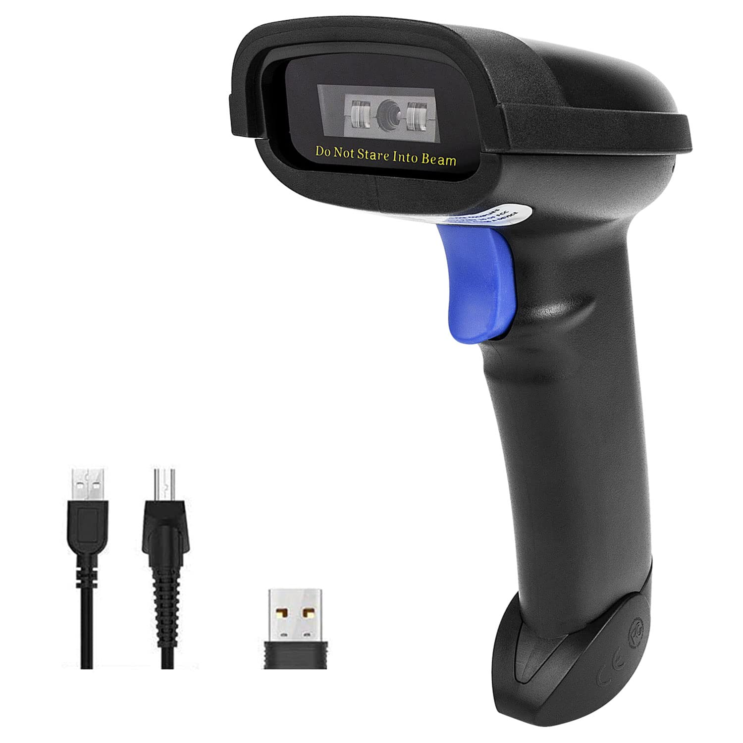 NETUM Bluetooth Barcode Scanner, 2.4G Wireless, Bluetooth & Wired Connection Compatible, for Smartphones/Tablets/PCs/CCD Barcode Reader, Windows/Mac/A
