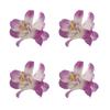 4Pcs Tropical Hibiscus Hair Clip Bohomian Floral Claw Clip for Women Girls Beach Party Accessories Practical Hairpin