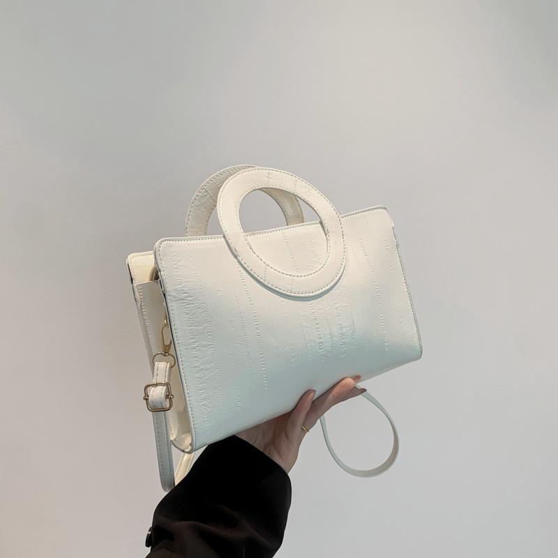 Trendy Fashionable Small Square Handbag With Spacious Interior For Everyday Use