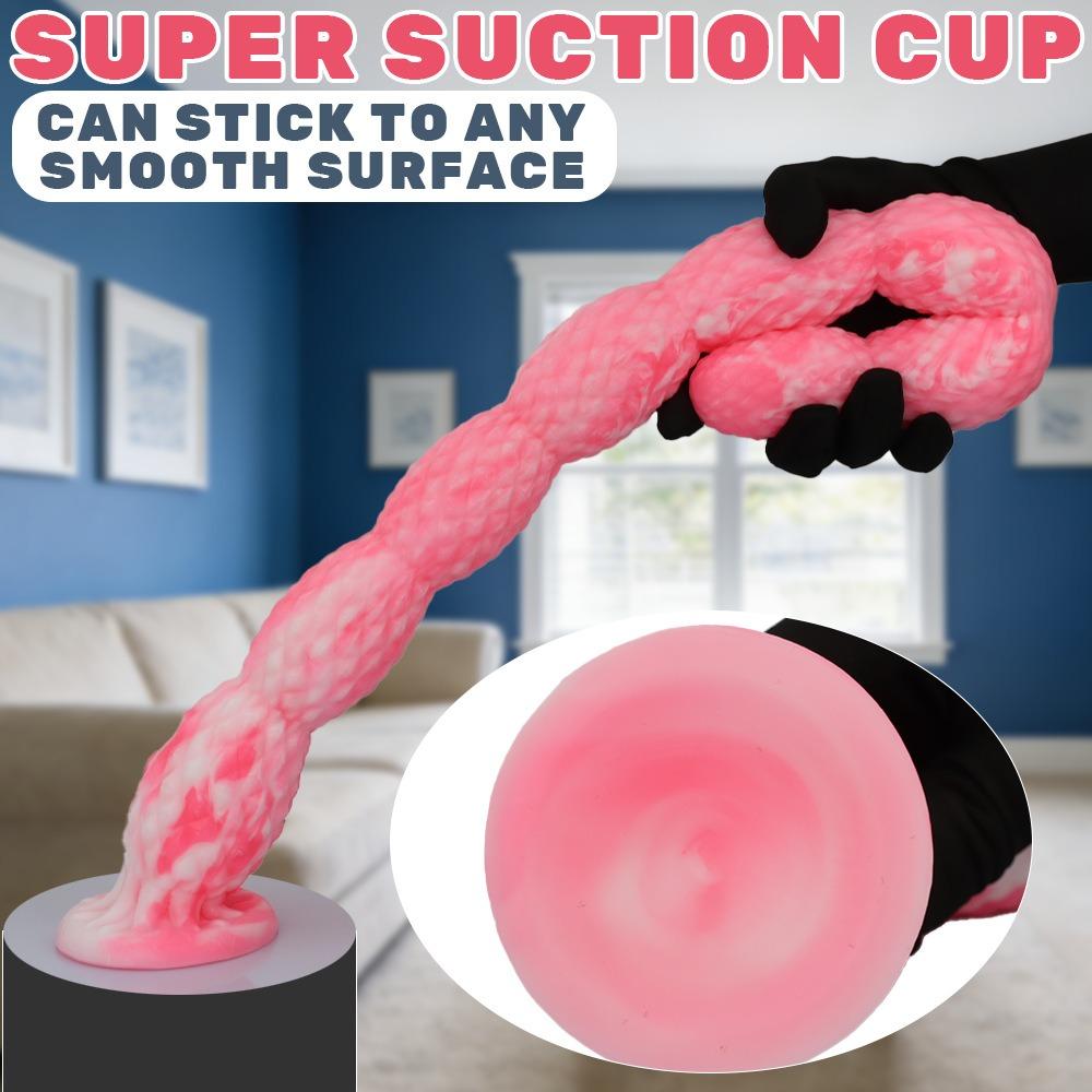 Extra Long Silicone Anal Beads for Men Women - Graduated Butt Plug for Backdoor Stretching & Stimulation, Adult Toy
