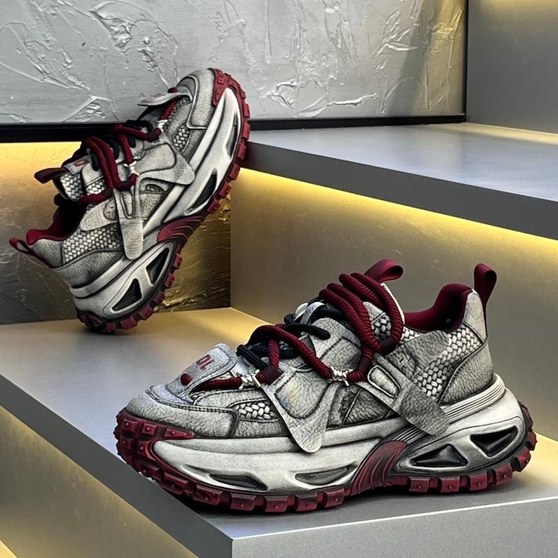 Autumn new retro old dad shoes breathable platform shoes
