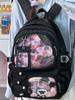 Zaino Borsa Dolore Zaino Studente Scuola Media Femminile Dopamina Bidimensionale Mettere Barra Piccola Scheda Trasparente Strato Dolore Zaino Leggero