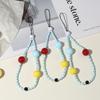 Colorful Beaded Phone Lanyard for Women - Cute, Anti-Lost Chain Pendant Accessory