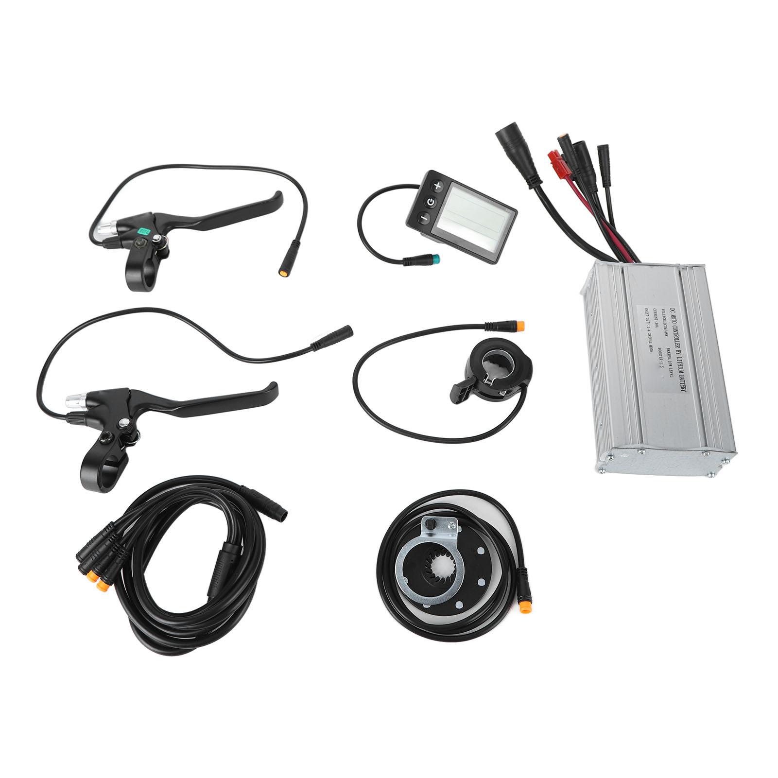 

JN30A Motor Controller Set Multi Function Bike Controller S866 Display Panel Kit Electric Durable Bike Conversion Kit