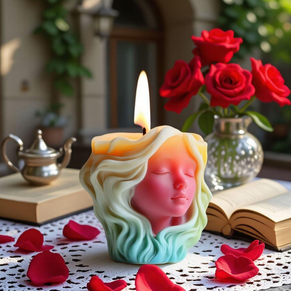 Decorative Silicone Candy Mold DIY Drip Glue Mold Creative Flower Pot Mold Mold  Wedding Decor