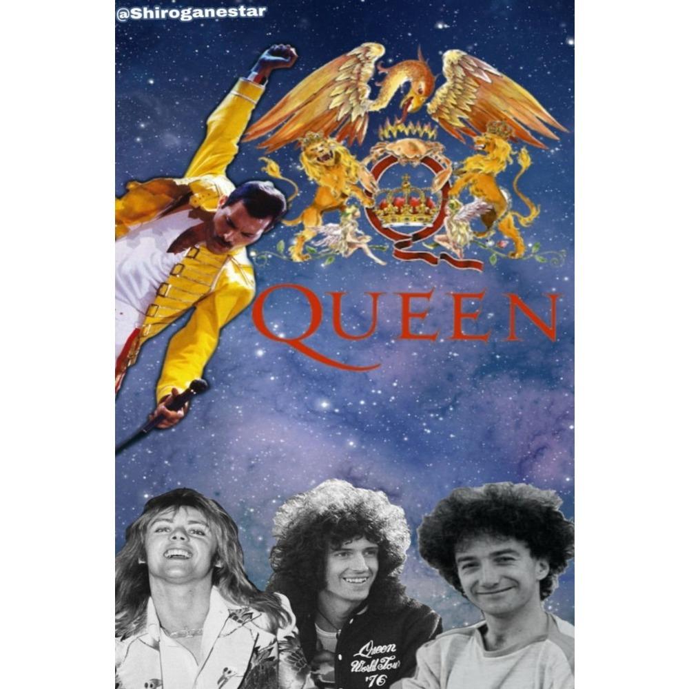 Metal Queen Band Wall Decor, Handmade 3D Tin Art for Living Room Bedroom Music Studio