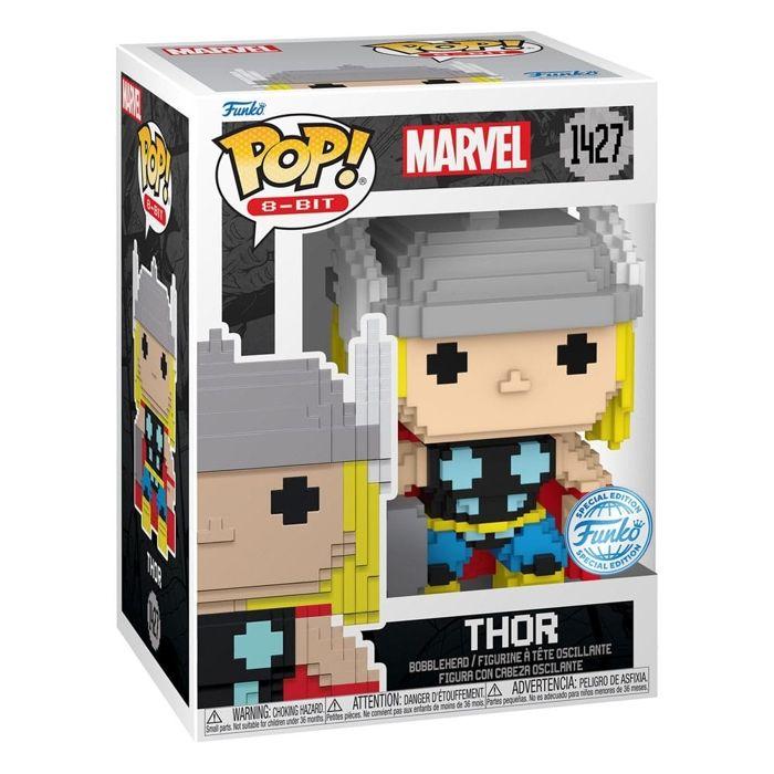 Figurine Funko Pop! 8-bit - FUNKO - Thor - PVC - 9 cm - Enfant