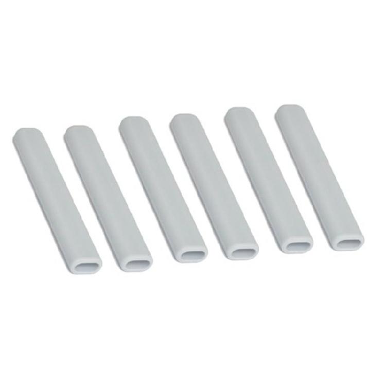 

3 пары силиконовых амбушюр для очков, мягкие, противоскользящие, защитный захват для активного отдыха, безопасность очков серый