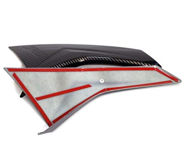 Jiyu Honpo Rear Spoiler Garnish Cover Carbon Fiber Custom Parts Rear Wing for Subaru XV and Impreza Sport GT