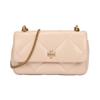 Kira Classic Logo Quilted Leather Crossbody Shoulder Bag Mini Women Bags Beige 154710-654