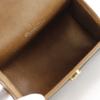 Dior Honeycomb Pattern Pouch Novelty Brown PVC Unisex Used