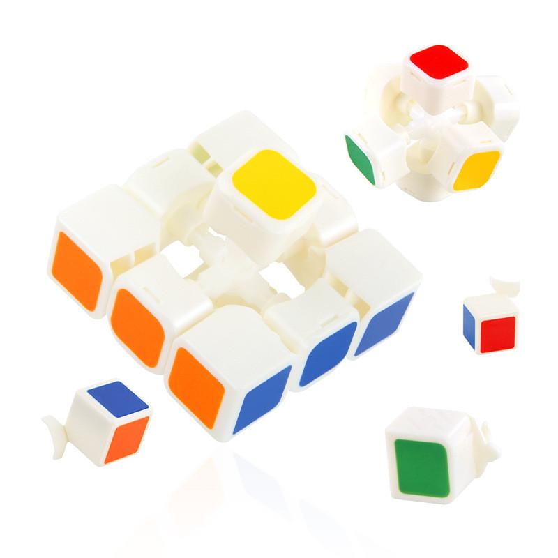 B168-3 Kids Educational Magic Cube Toy 5.7cm Three Layer Puzzle For Brain Development