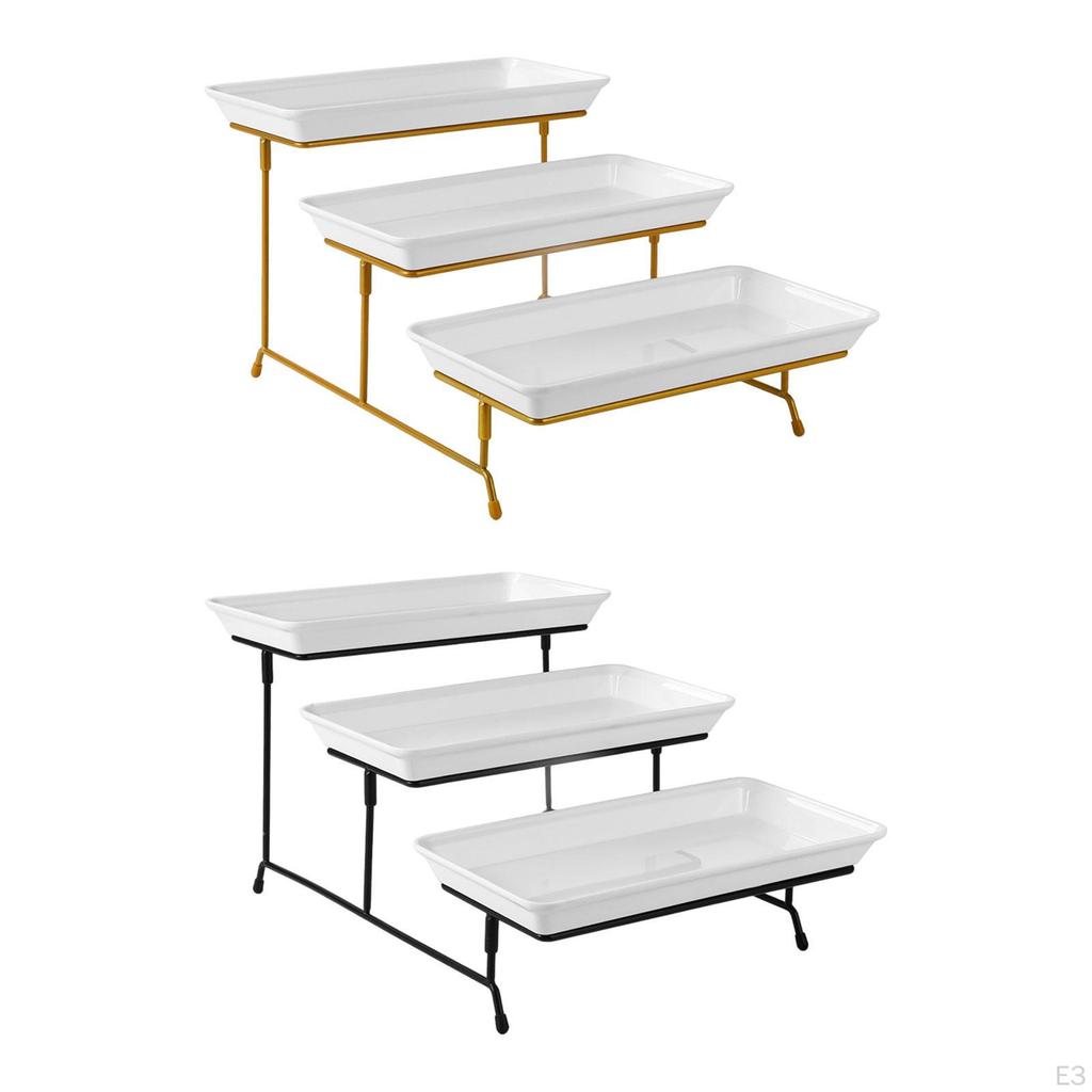 Serving Tray for Fruits And Desserts, Decorative Display Stand, Versatile Reusable