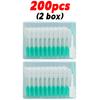 20/500pcs Disposable Interdental Brush Toothpicks Between Teeth Toothbrush Oral Hygiene Brushes Health Care Teeth Cleaning Tools