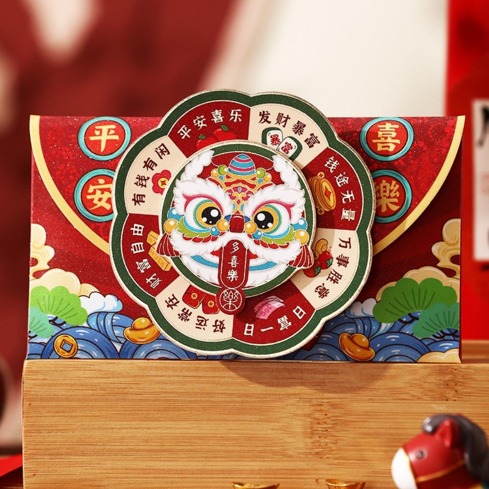 Paper 2026 Horse Year Red Envelope Cartoon Design New Year Money Envelope  Kids Gifting