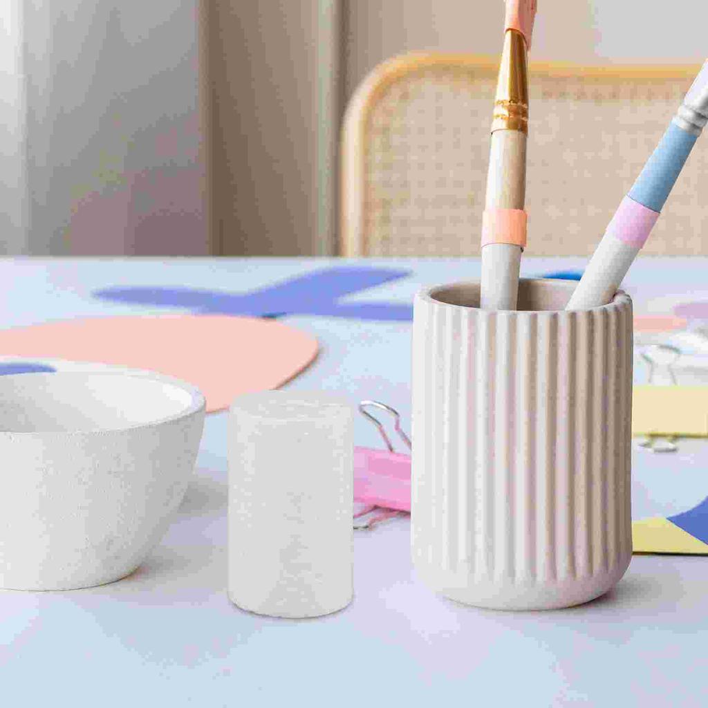 10 Pcs Cylinder Foam Blocks Halloween Shapes Sculpting Polystyrene Cylinders for Floral Arrangement