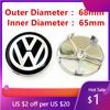 2026 Hot For VOLKSWAGEN VW 20 Pcs 68mm 69mm 70mm 75mm 76mm VW Car Rim Hub Cover Dust-Proof Hubcap Wheel Center Caps Logo Badge E