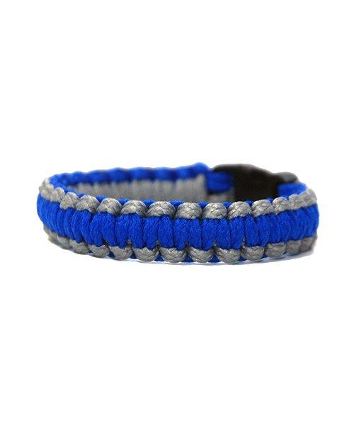 P.O.A Thin Fit Bracelet - Blue / Gray (Handmade)