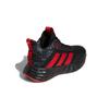 OwnTheGame CNY K Abriebfeste Mittelhohe Kinder-Basketballschuhe Schwarz Rot Kinder GY0812