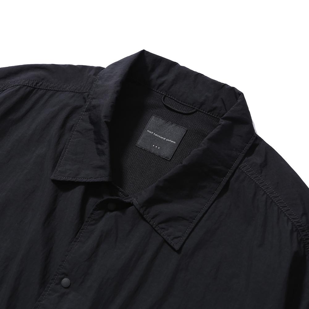 MOIF [Ss25] Hiker Half Shirt / Black