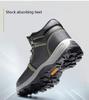 Cold Proof, Warm Keeping, Winter High Top Cotton Shoes, Steel Head, Impact Proof, Stab Proof, Anti-skid Polyurethane Cotton Labor Protection Shoes