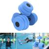 1Pair Water Foams Dumbbells Lightweights Aquatic Exercise Dumbells for Adults, K