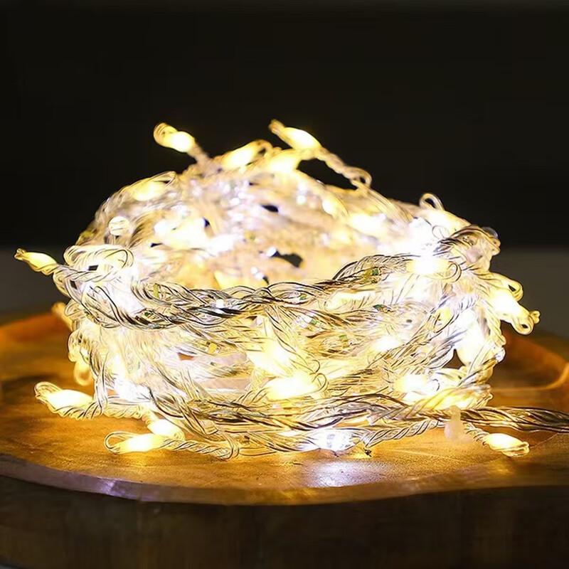 UOSU Outdoor Raindrop String Lights