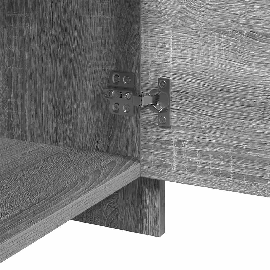 Nightstand Gray Sonoma 45x34x44.5 cm Particleboard