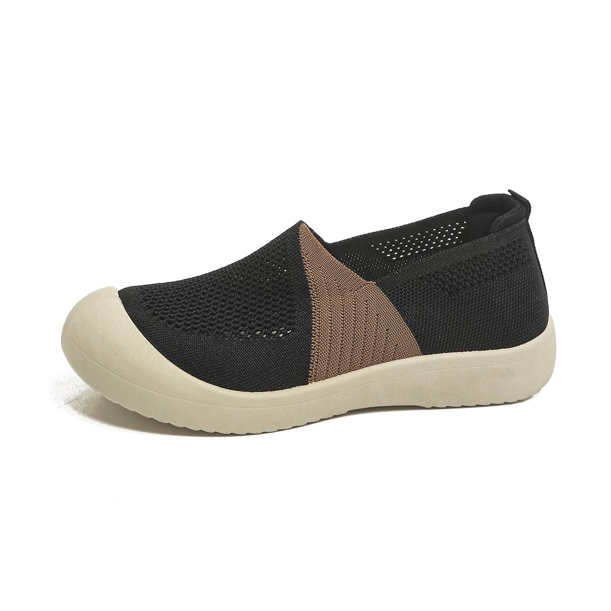 Women s shoes summer Single Shoes Dual-Tone Breathable Design Petite Fragrance Style Footwear shoes woman 36